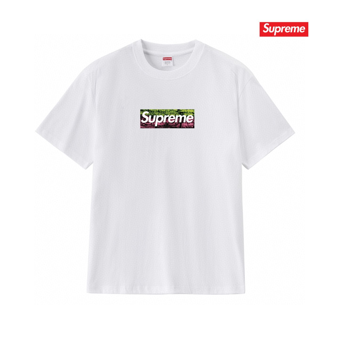 Supreme Los Angeles Wildfire Relief Box Graphic T-Shirt — hero