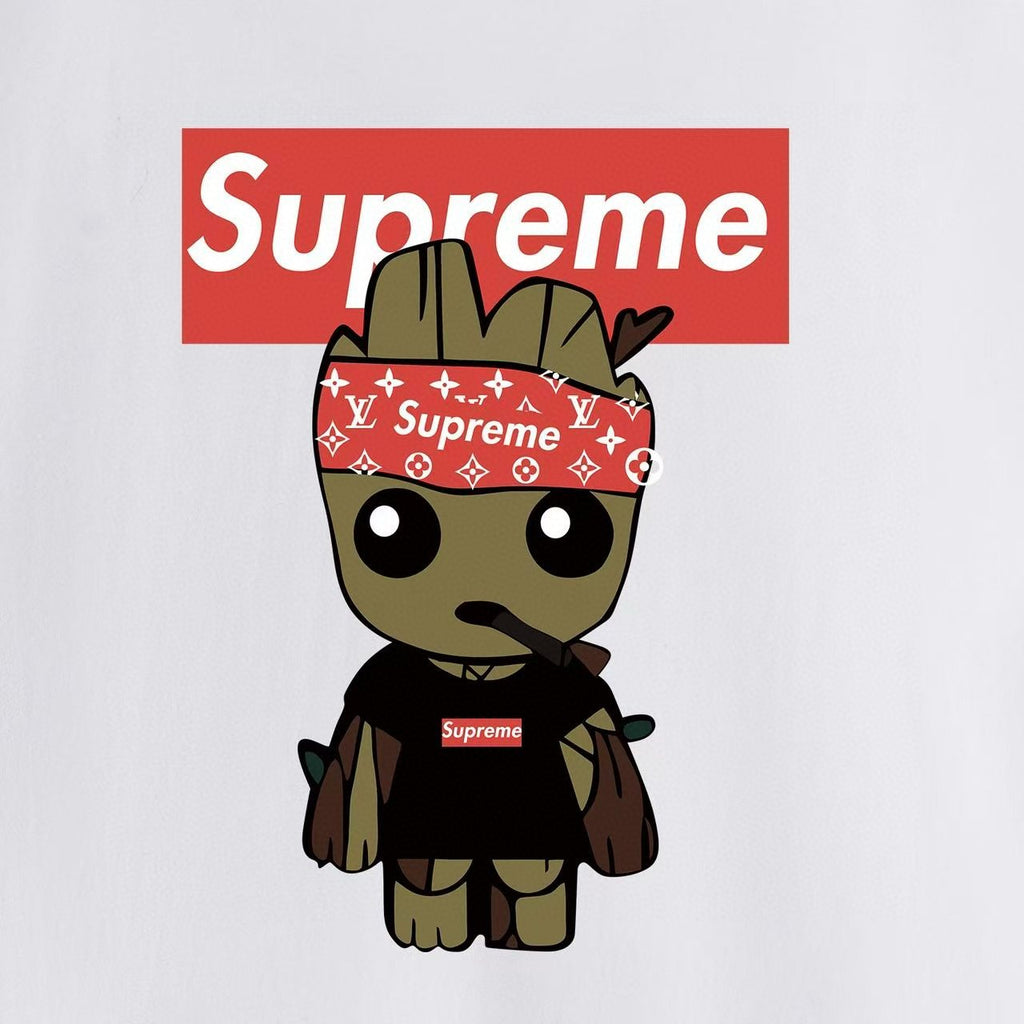 Supreme Tree Character Graphic Short-Sleeve T-Shirt — detail