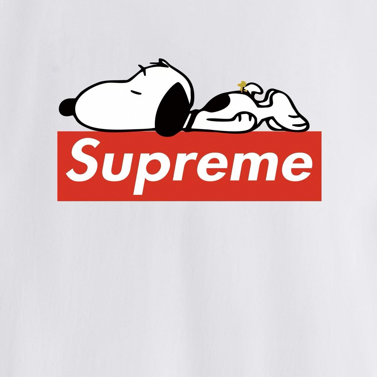 Supreme Snoopy Graphic Short-Sleeve T-Shirt — detail