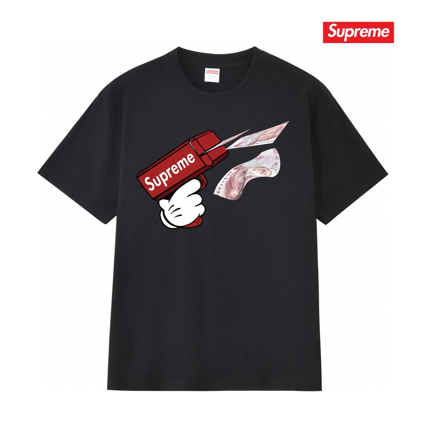 Supreme Kid Grigio Graphic Short-Sleeve T-Shirt — hero
