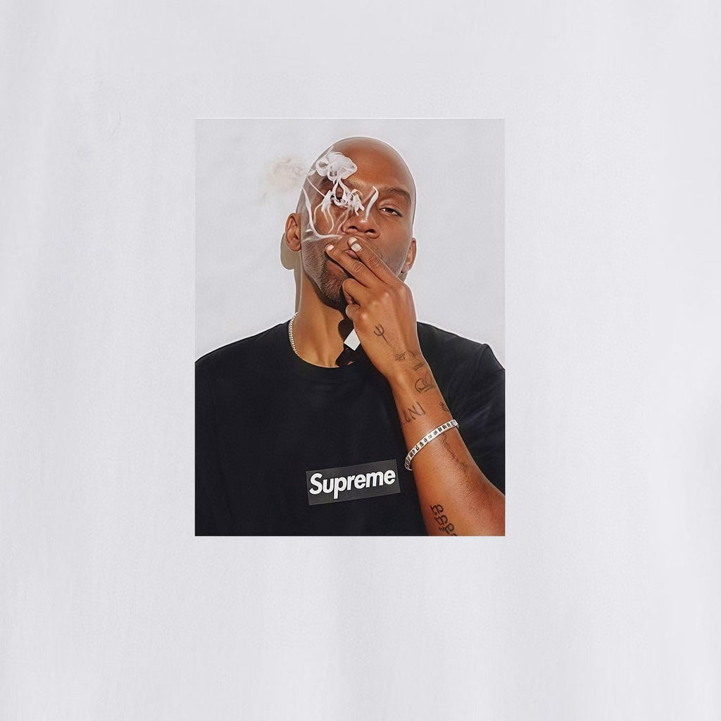 Supreme Dean Blunt Portrait Graphic T-Shirt — detail