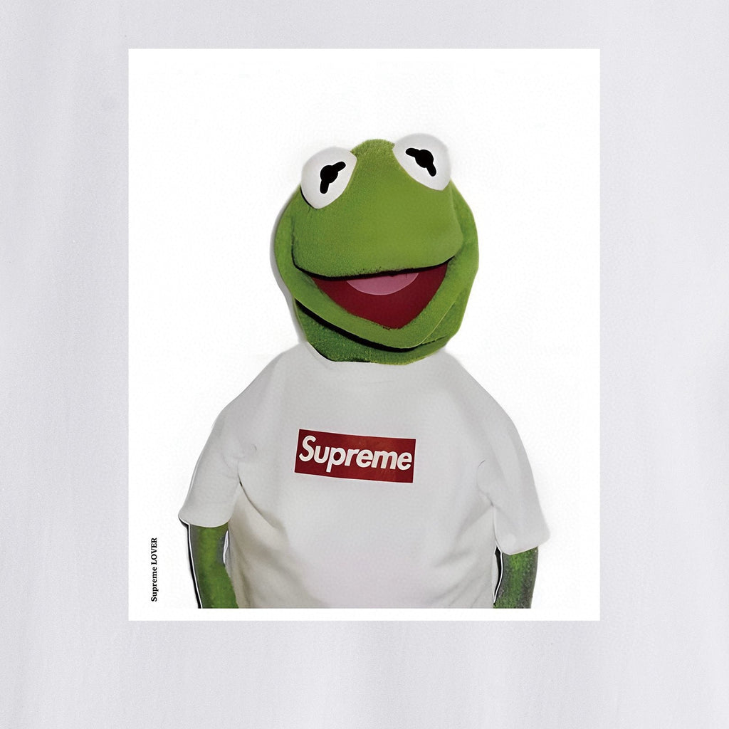 Supreme Kermit Photo Graphic T-Shirt — detail