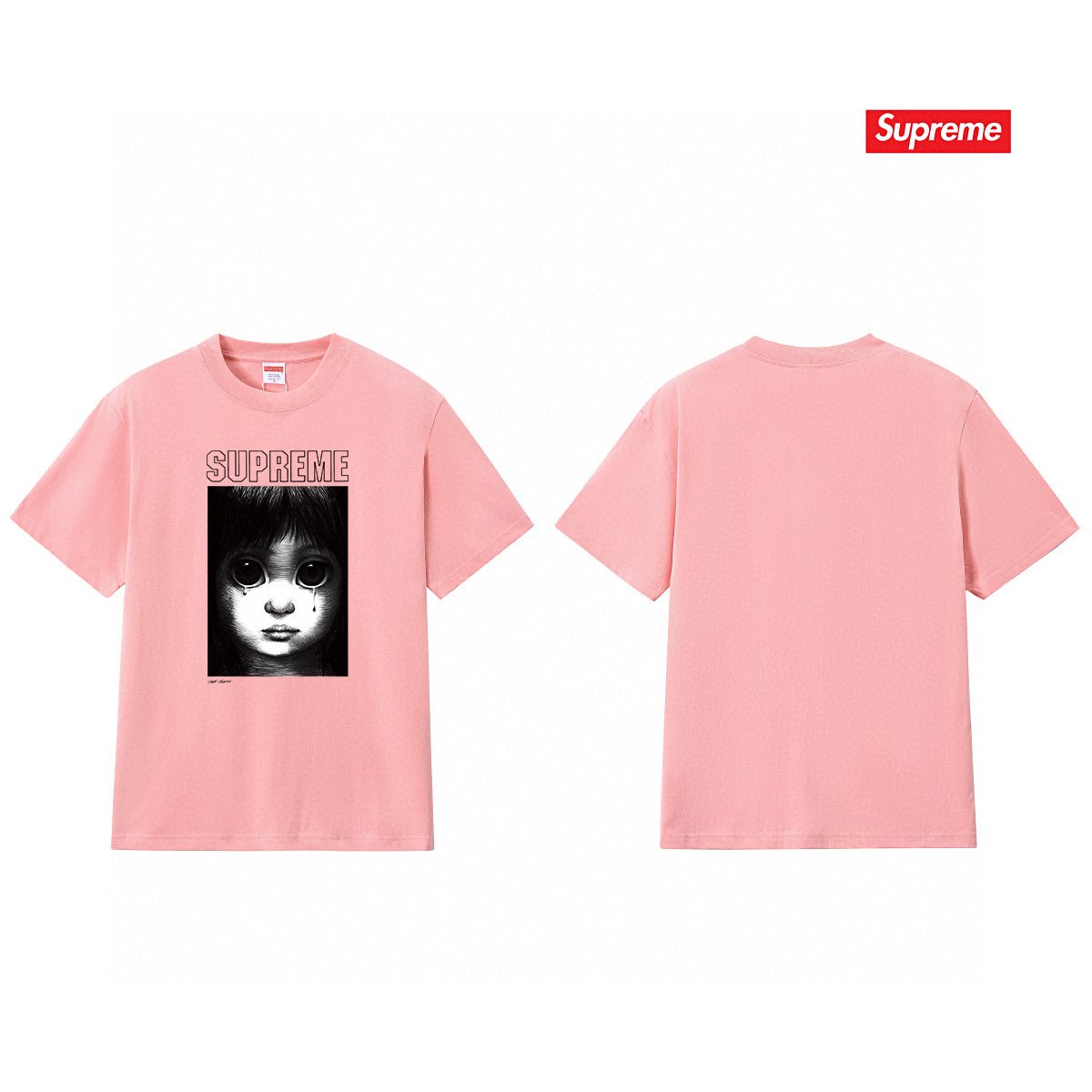 Supreme Portrait Graphic Short-Sleeve T-Shirt — back
