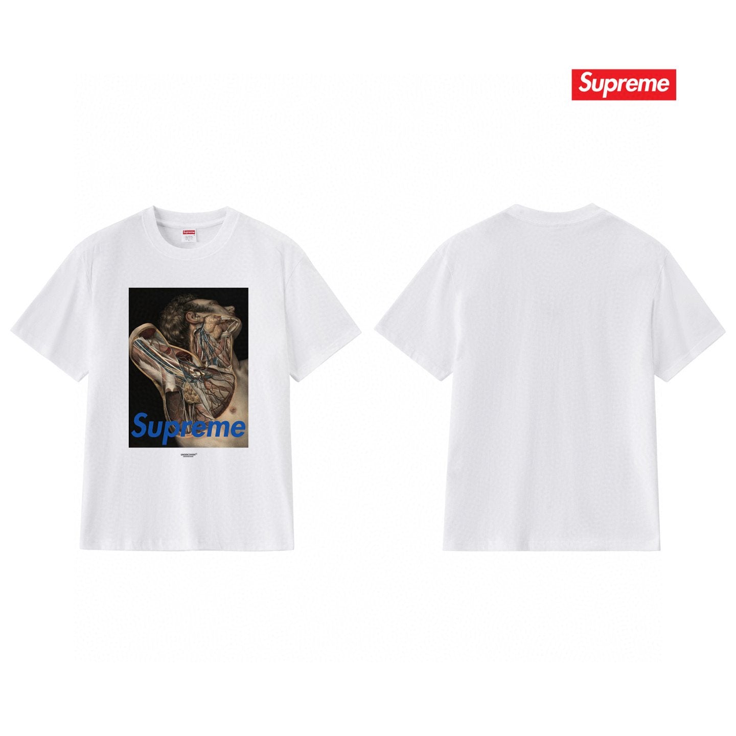 Supreme Anatomical Target Graphic T-Shirt — back