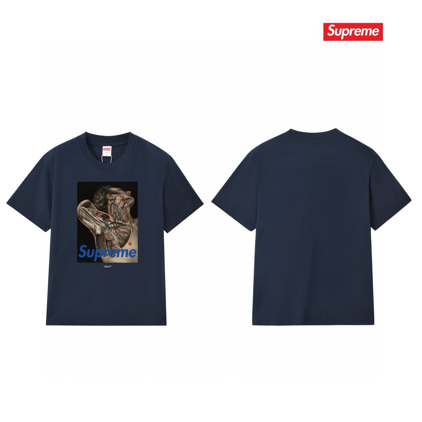 Supreme Anatomical Target Graphic T-Shirt — back