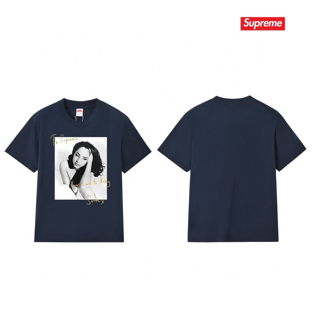Supreme Sade Portrait Graphic T-Shirt — comparison