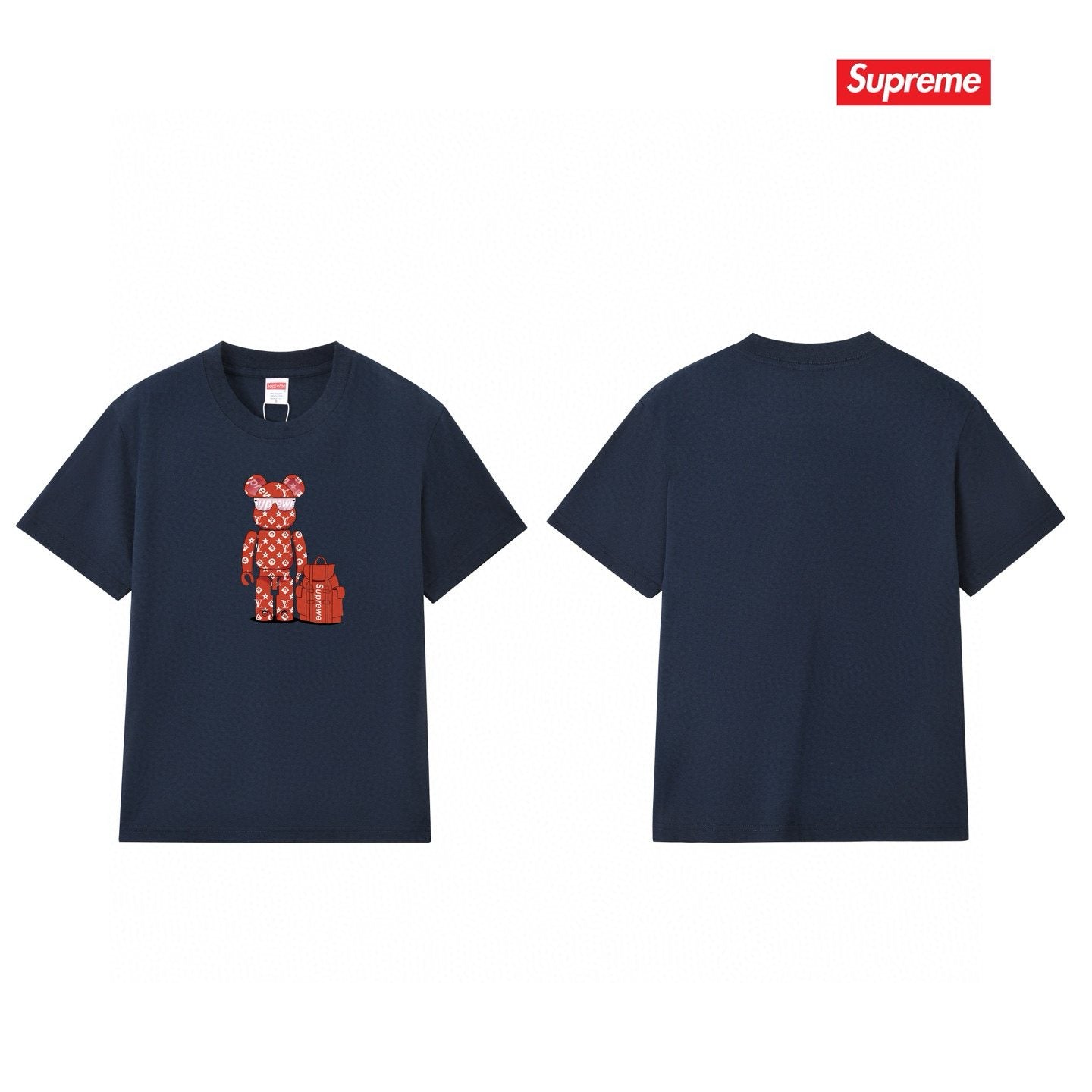 Supreme Bear-and-Bag Graphic Short-Sleeve T-Shirt — comparison