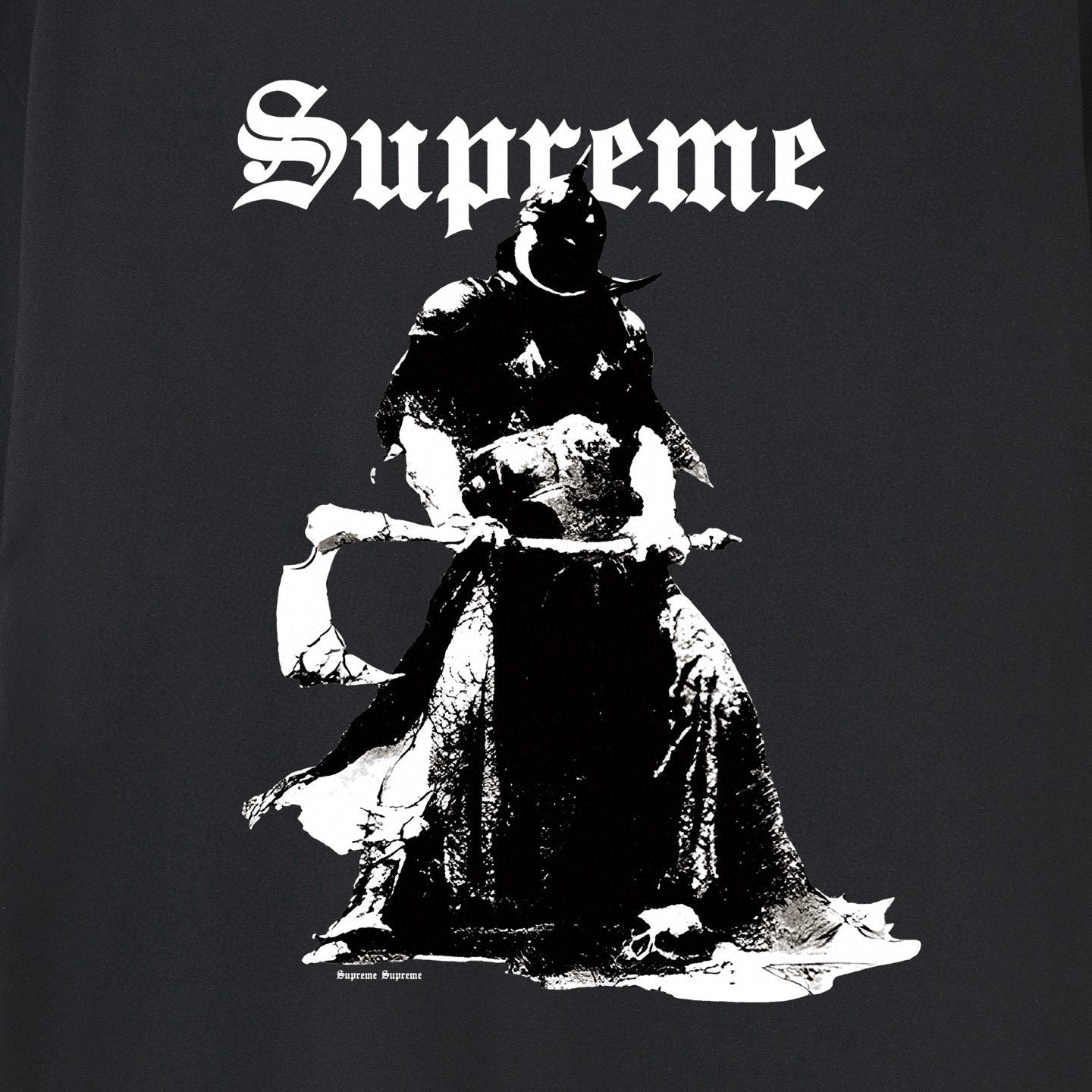Supreme Figure Graphic Short-Sleeve T-Shirt — detail