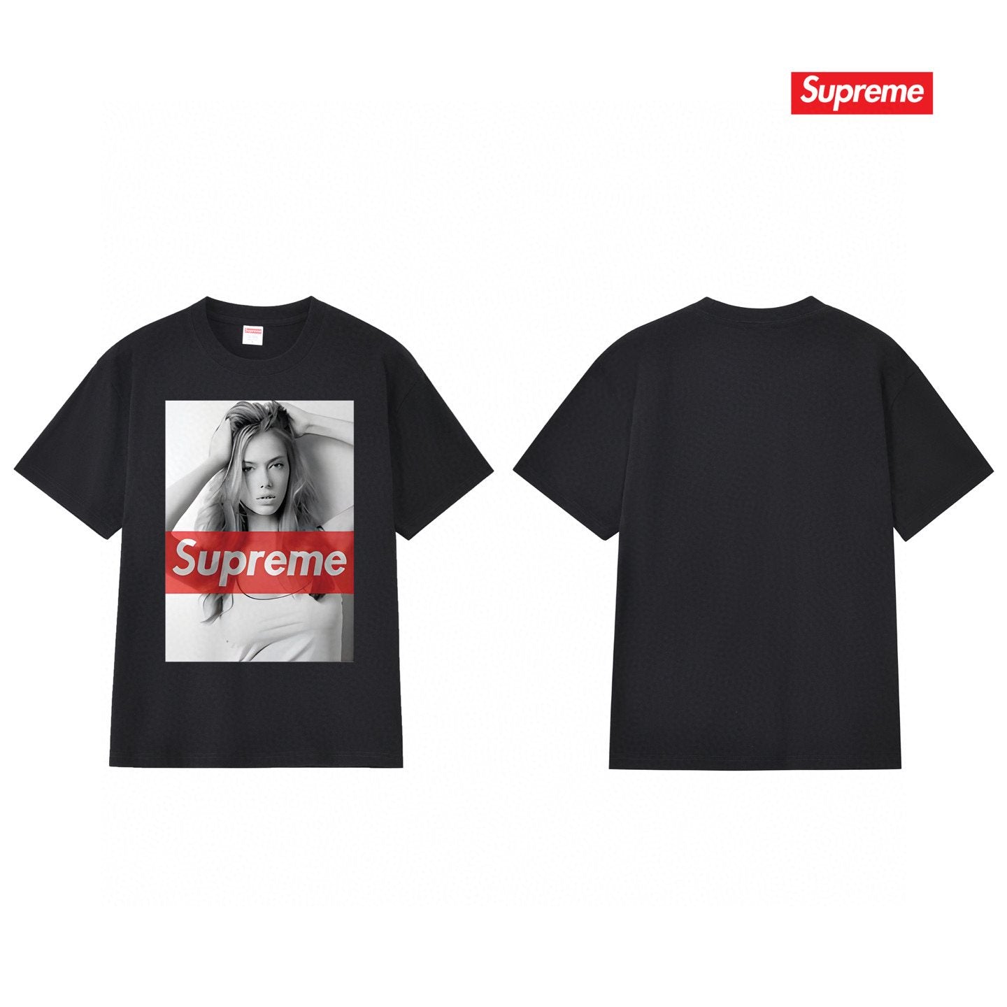 Supreme Photo Graphic Short-Sleeve T-Shirt — back