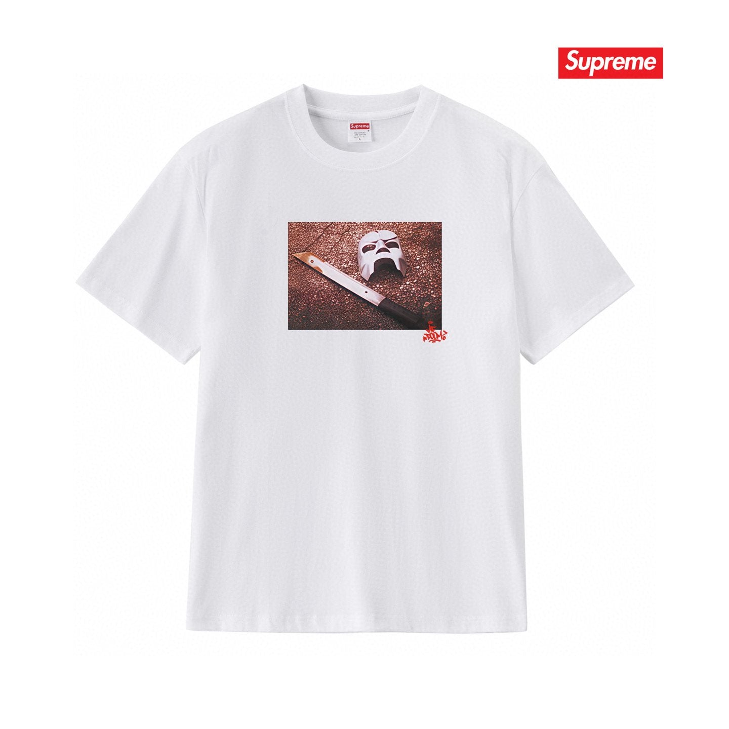 Supreme Photo & Graffiti Graphic T-Shirt — hero