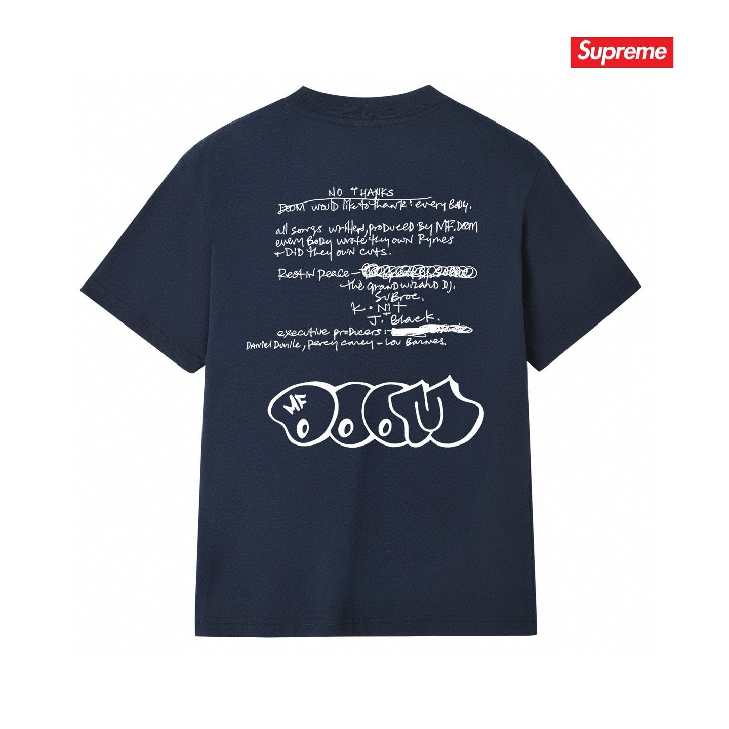 Supreme Photo & Graffiti Graphic T-Shirt — back
