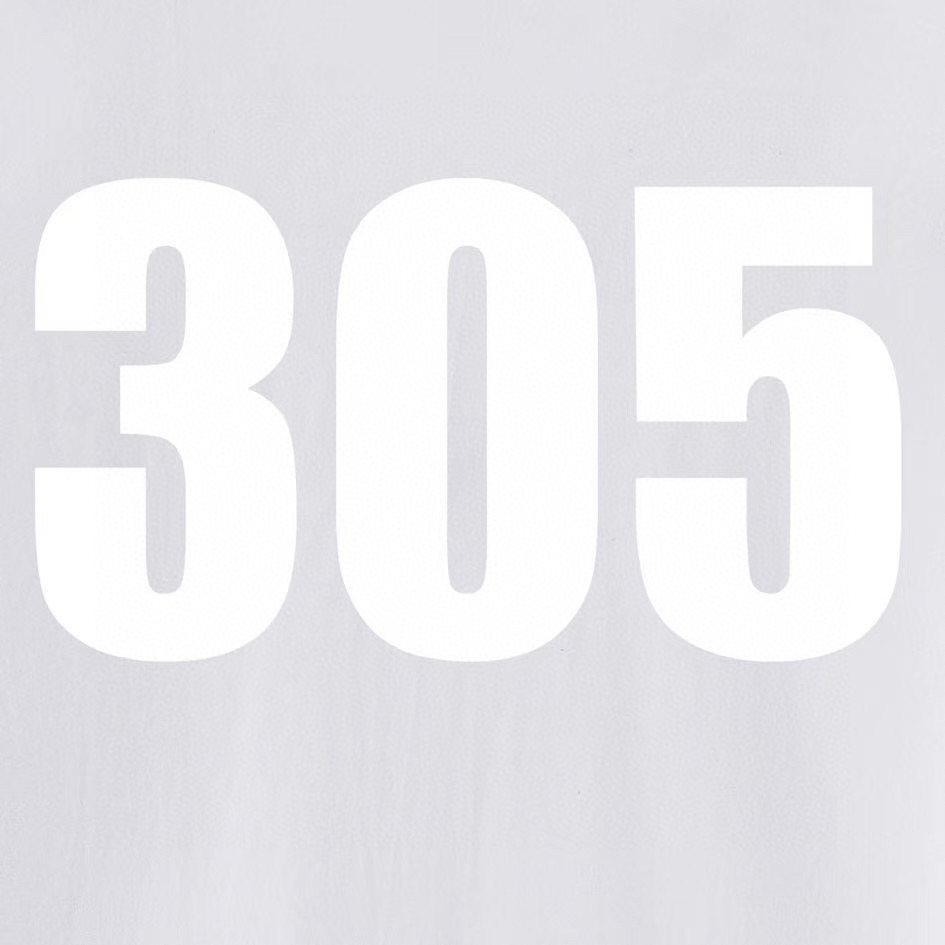Supreme 305 Back Print Short-Sleeve T-Shirt — detail