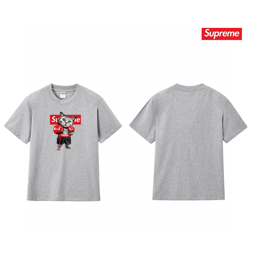 Supreme Boxing Cat Graphic T-Shirt — back