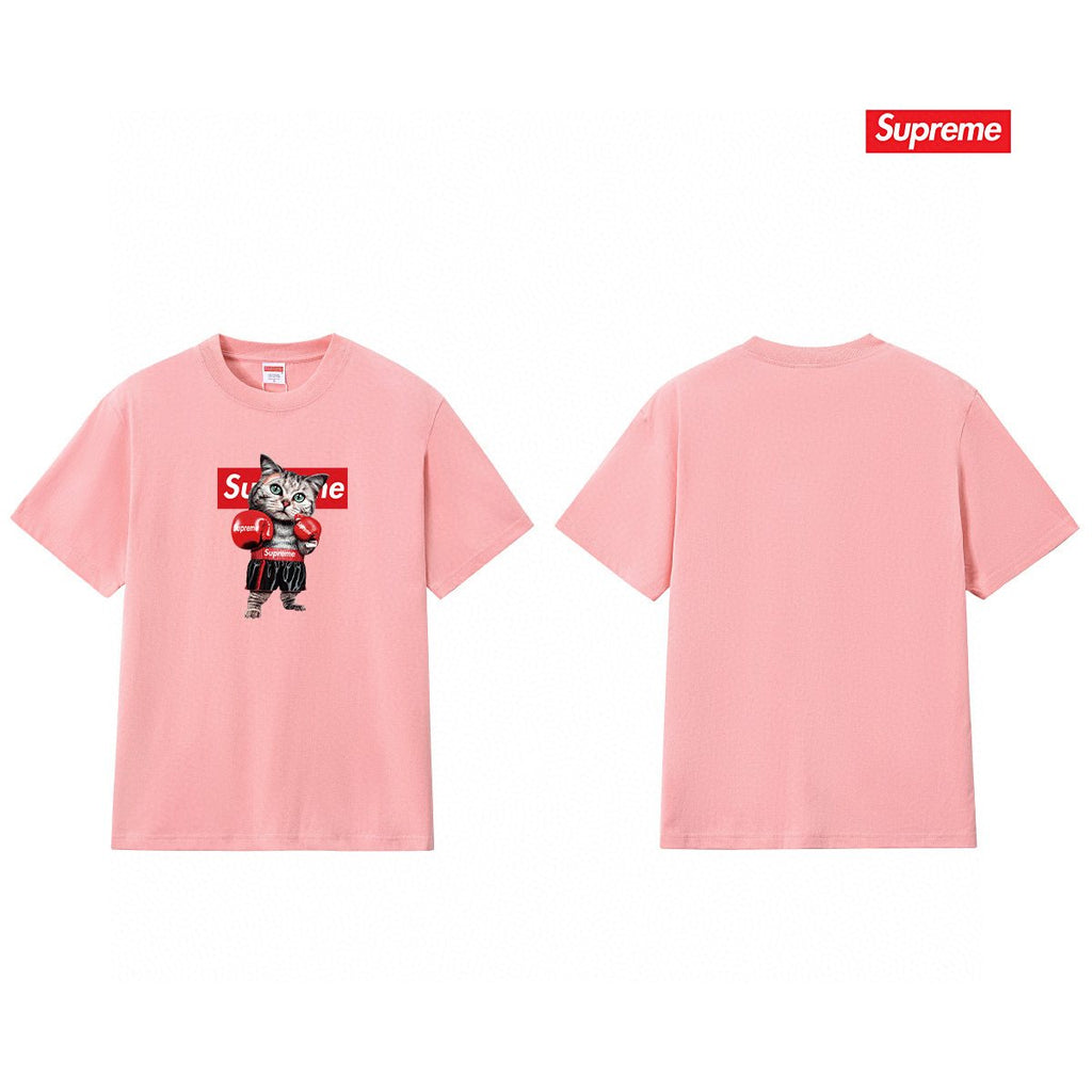Supreme Boxing Cat Graphic T-Shirt — back