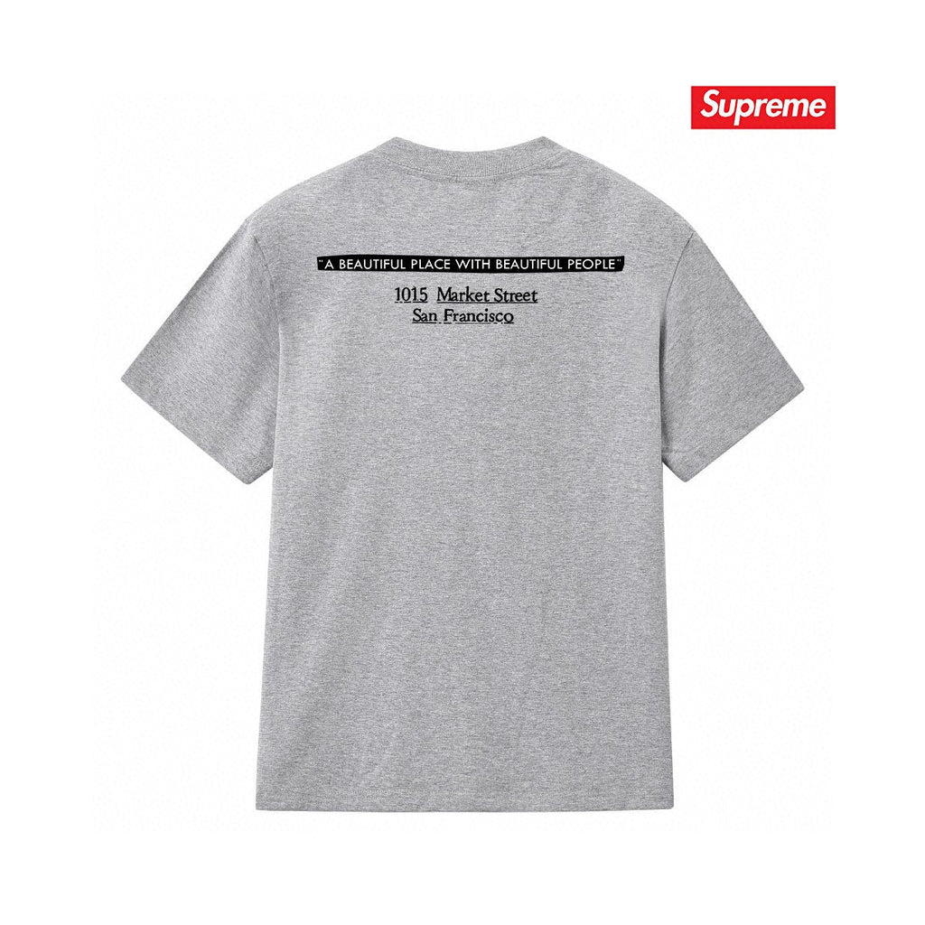 Supreme Address Graphic Short-Sleeve T-Shirt — back