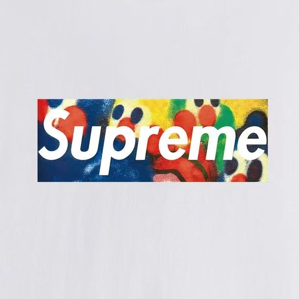 Supreme Graffiti Back Graphic T-Shirt — detail