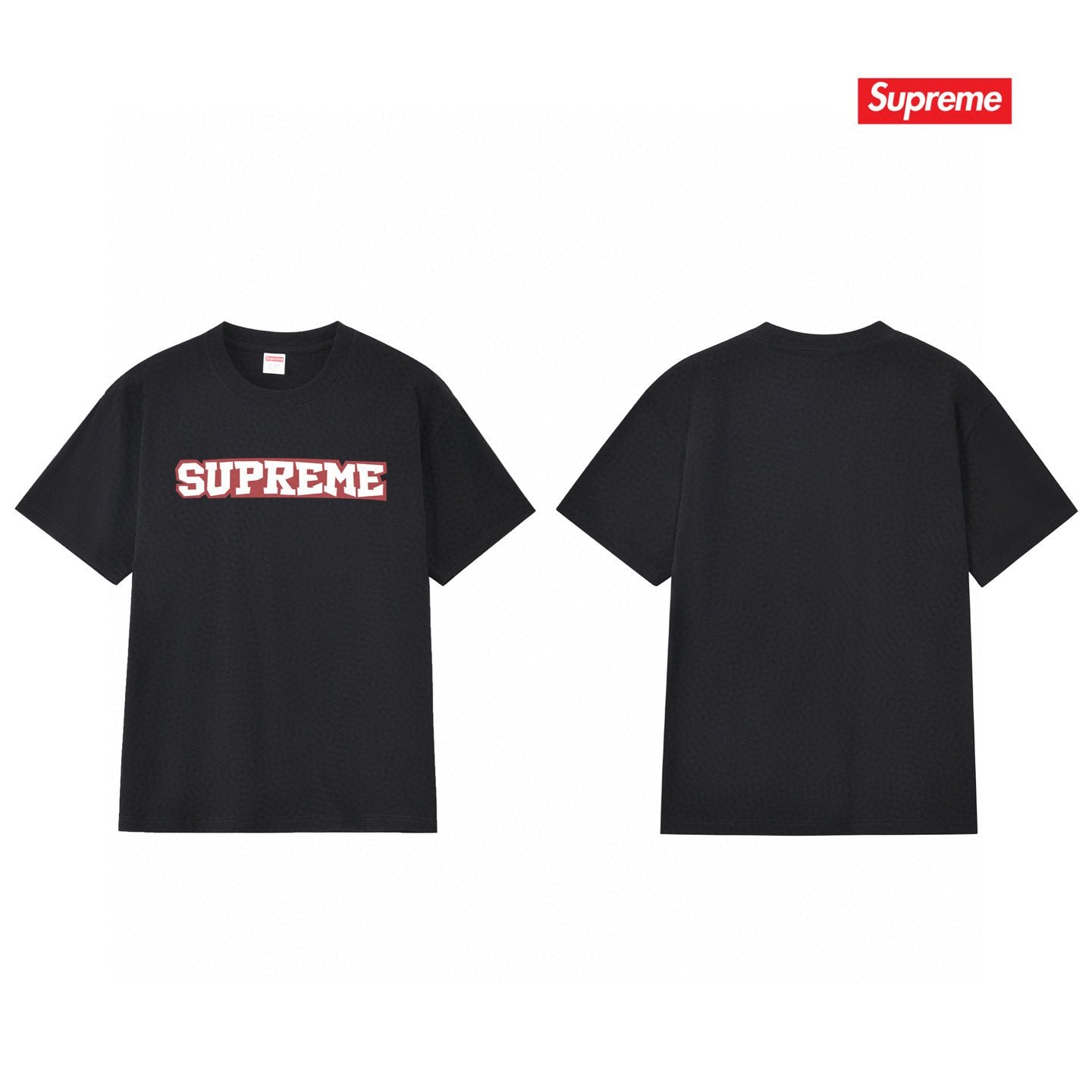 Supreme Arched Front Graphic Short-Sleeve T-Shirt — comparison