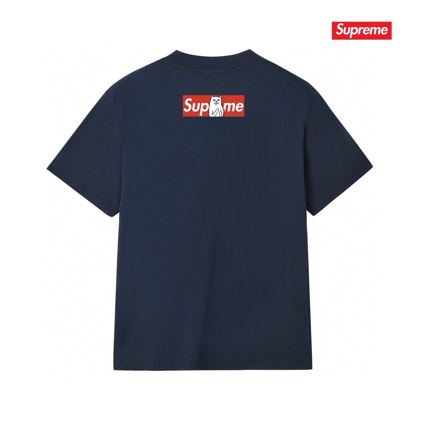 Supreme Cat Graphic Short-Sleeve T-Shirt — back