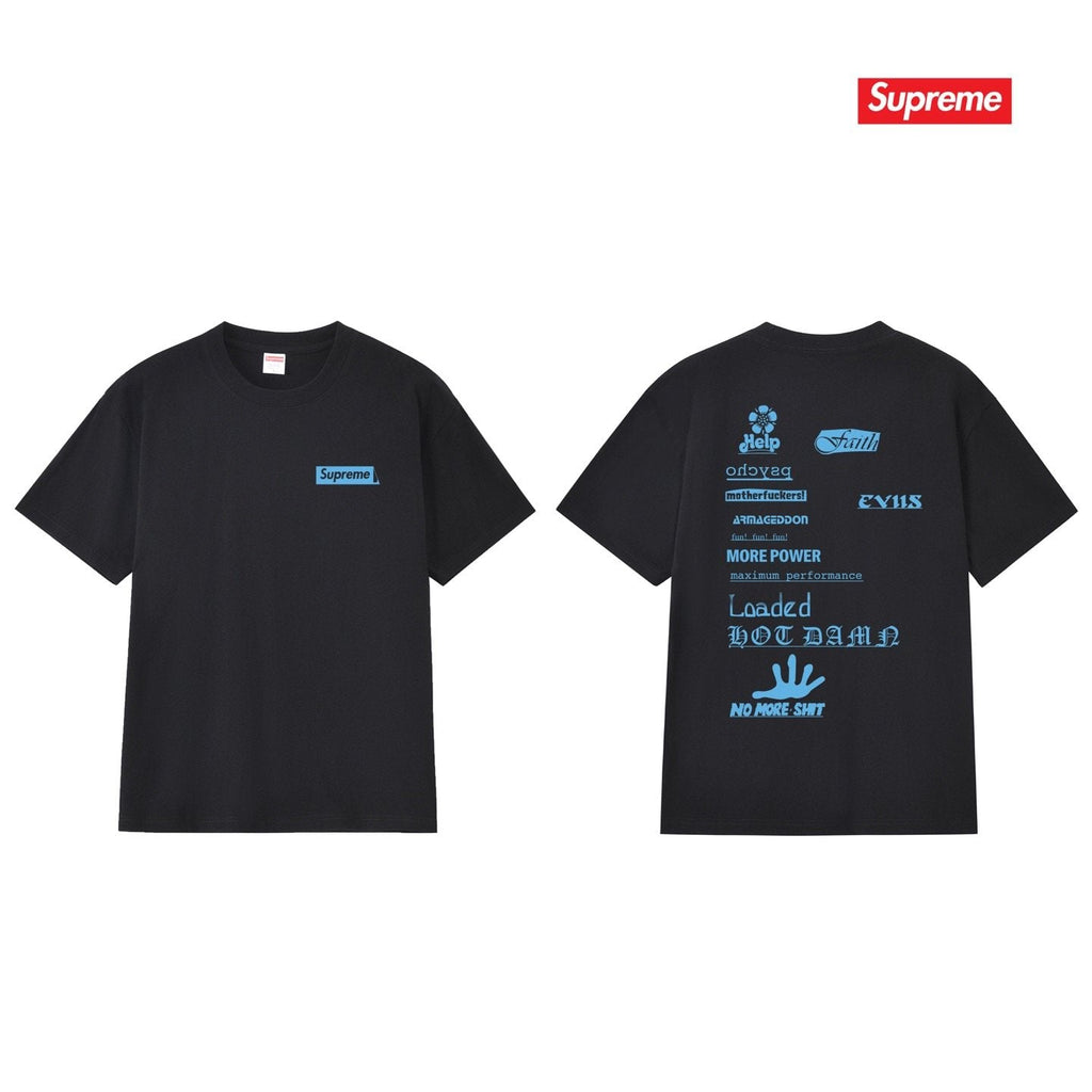 Supreme Multi-Logo Back Graphic T-Shirt — hero