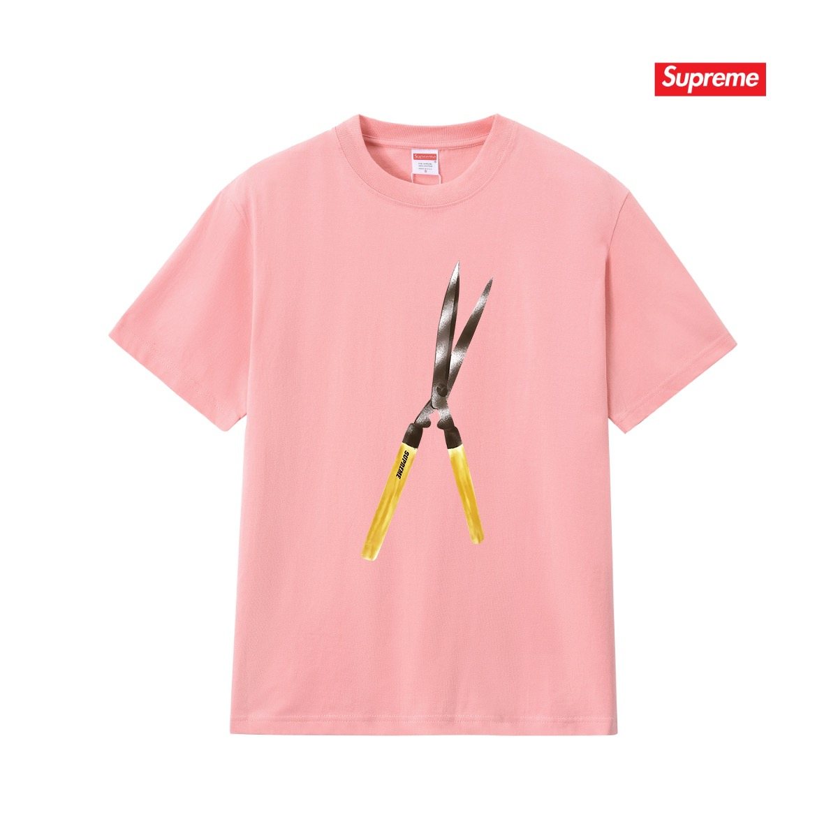 Supreme Pruning Shears Graphic T-Shirt — front