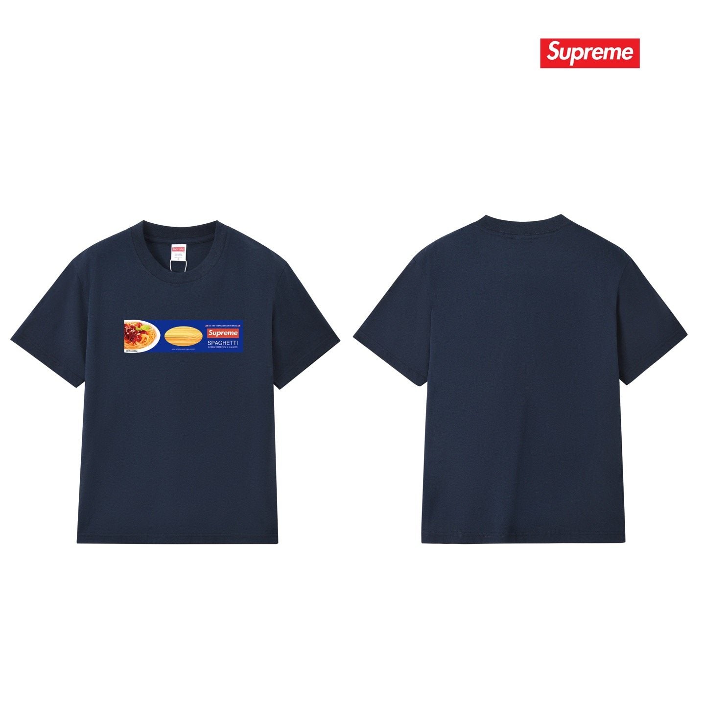 Supreme Spaghetti Graphic T-Shirt — comparison
