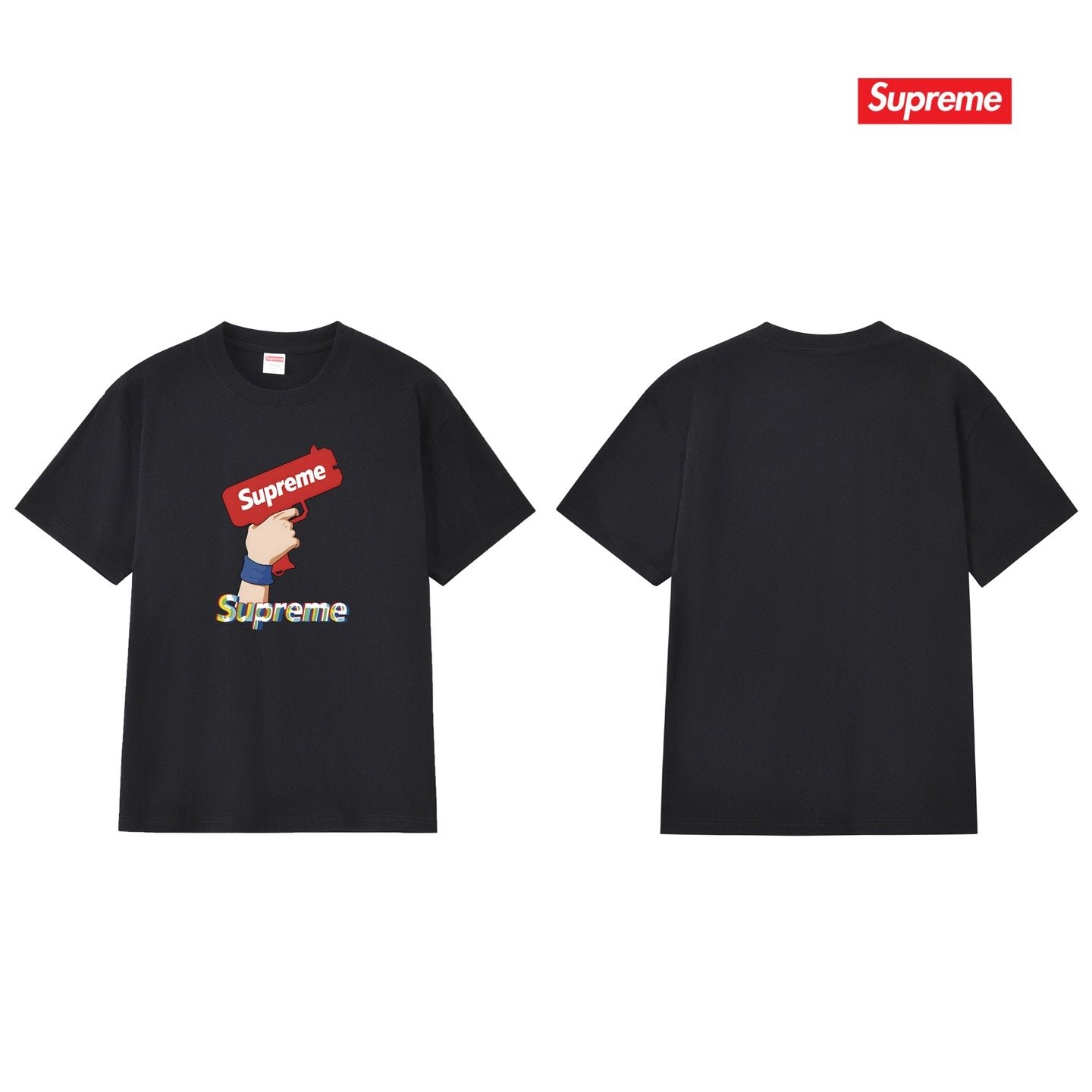 Supreme Front Graphic Short-Sleeve T-Shirt — back