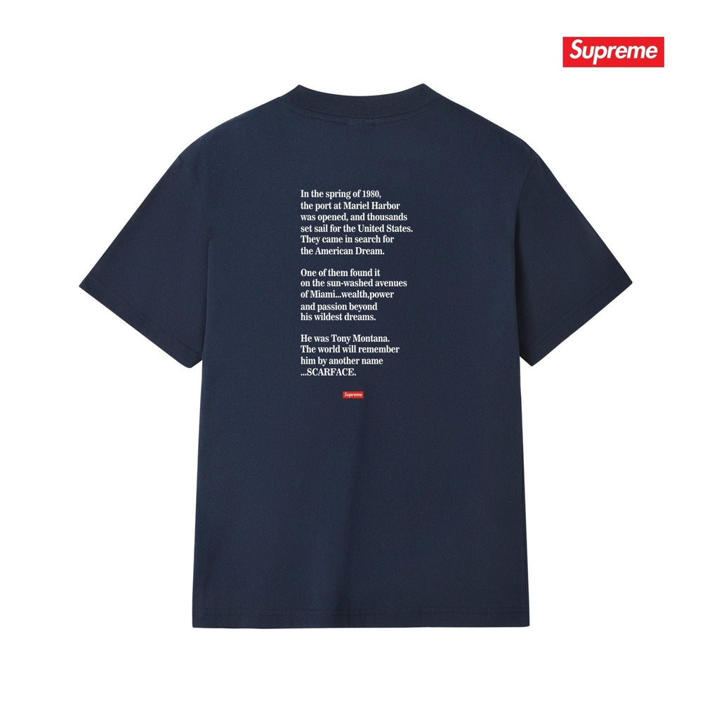 Supreme Face Graphic Short-Sleeve T-Shirt — back