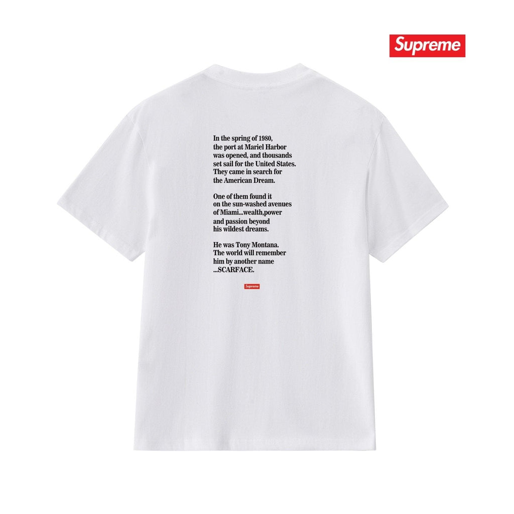 Supreme Face Graphic Short-Sleeve T-Shirt — back