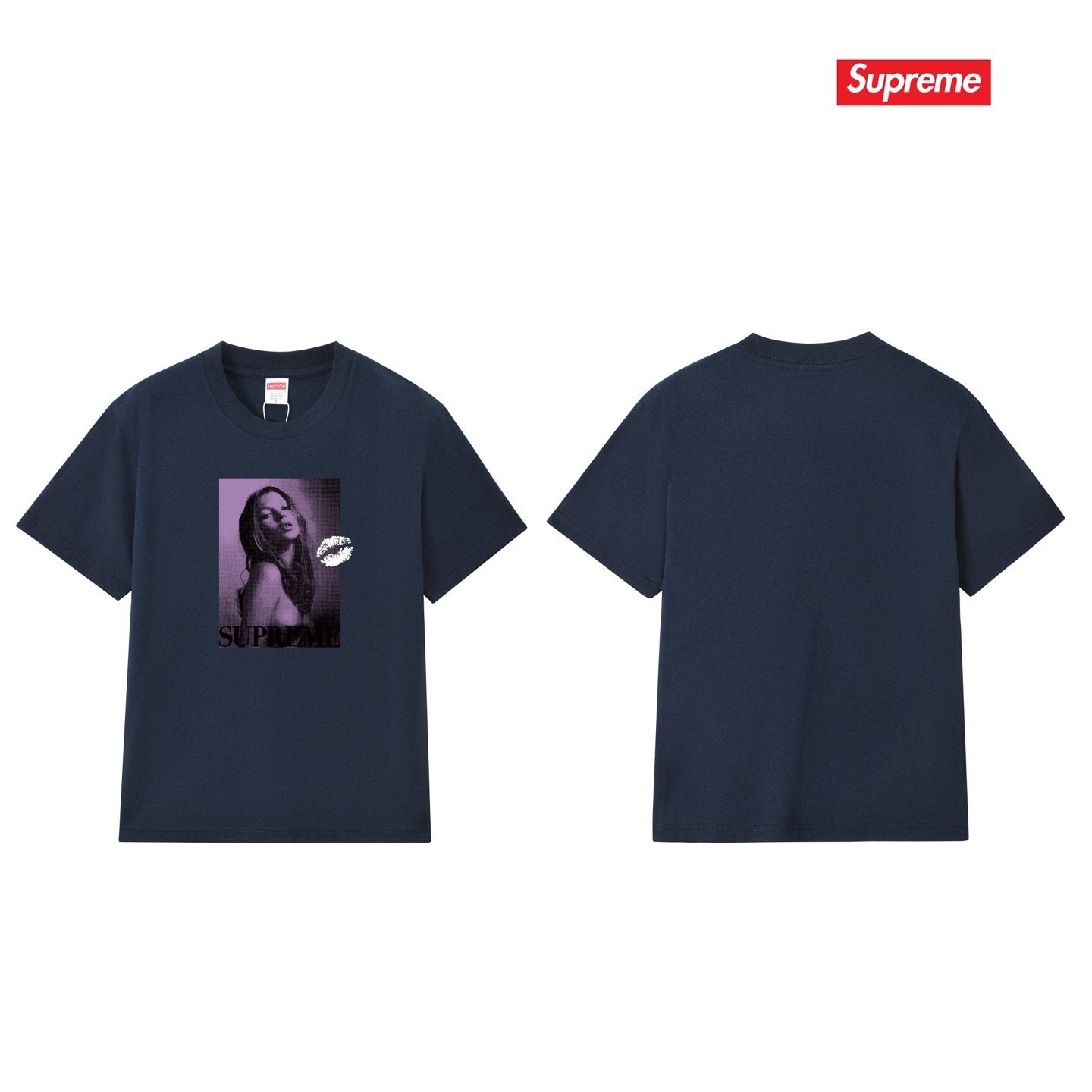 Supreme Portrait Graphic T-Shirt — back