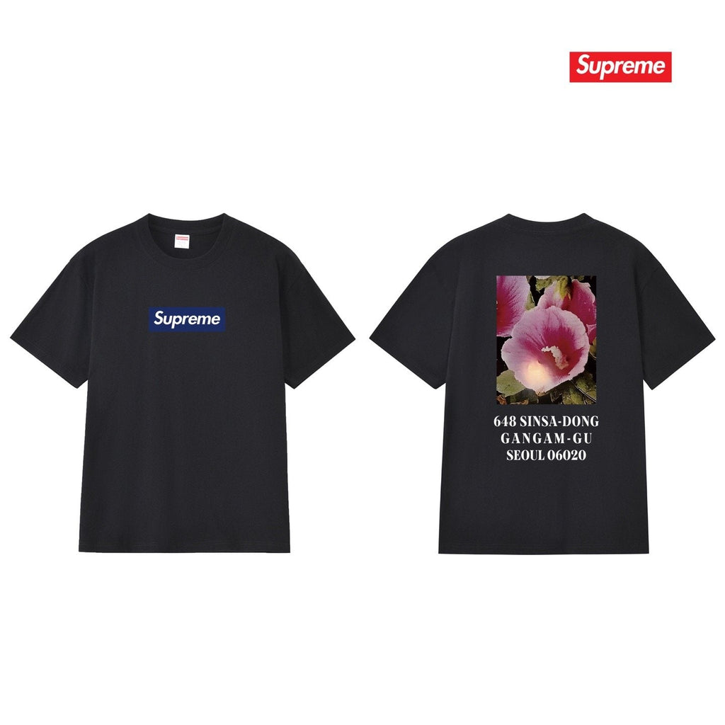 Supreme Flower Address Graphic T-Shirt — hero