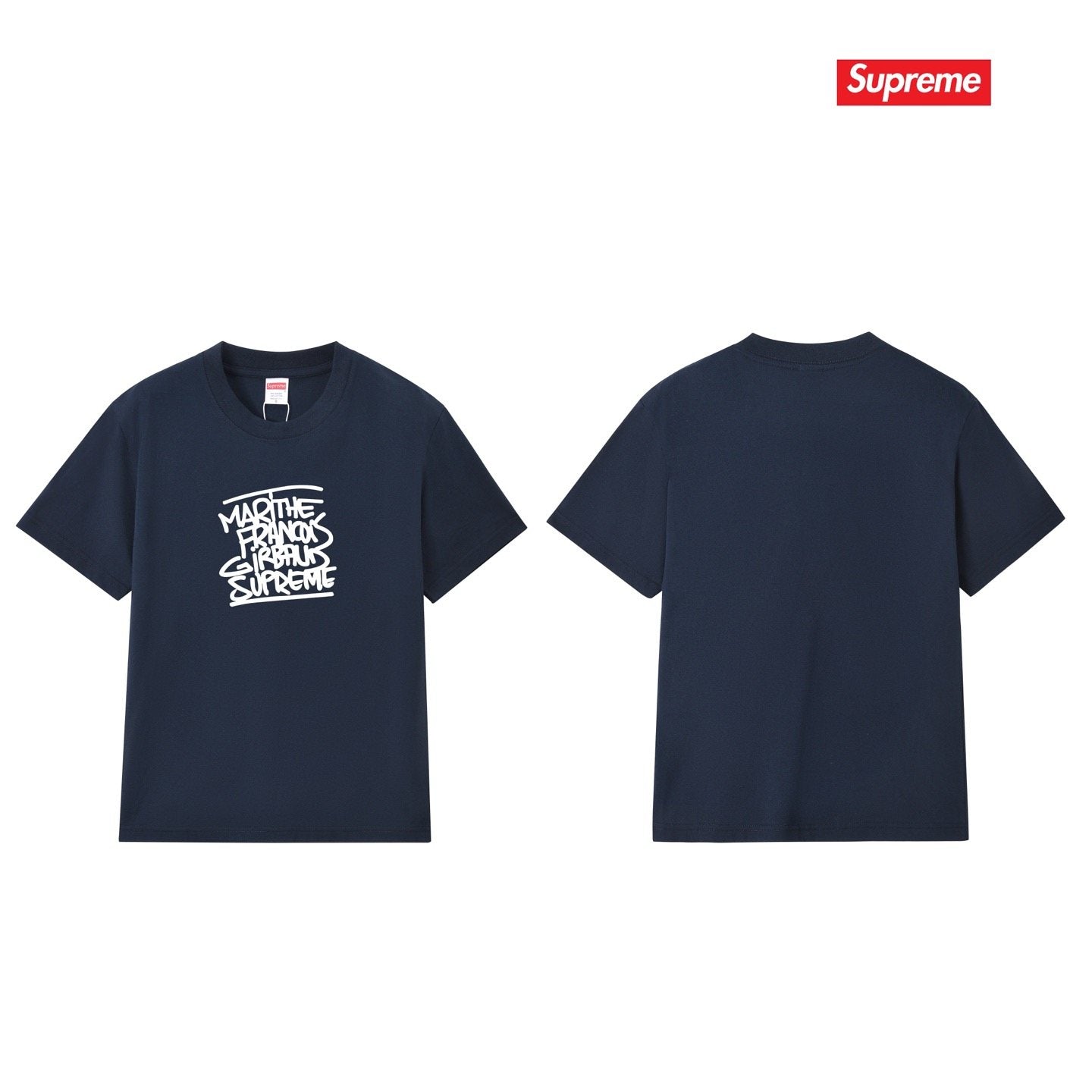 Supreme Martine Graffiti Short-Sleeve T-Shirt — comparison