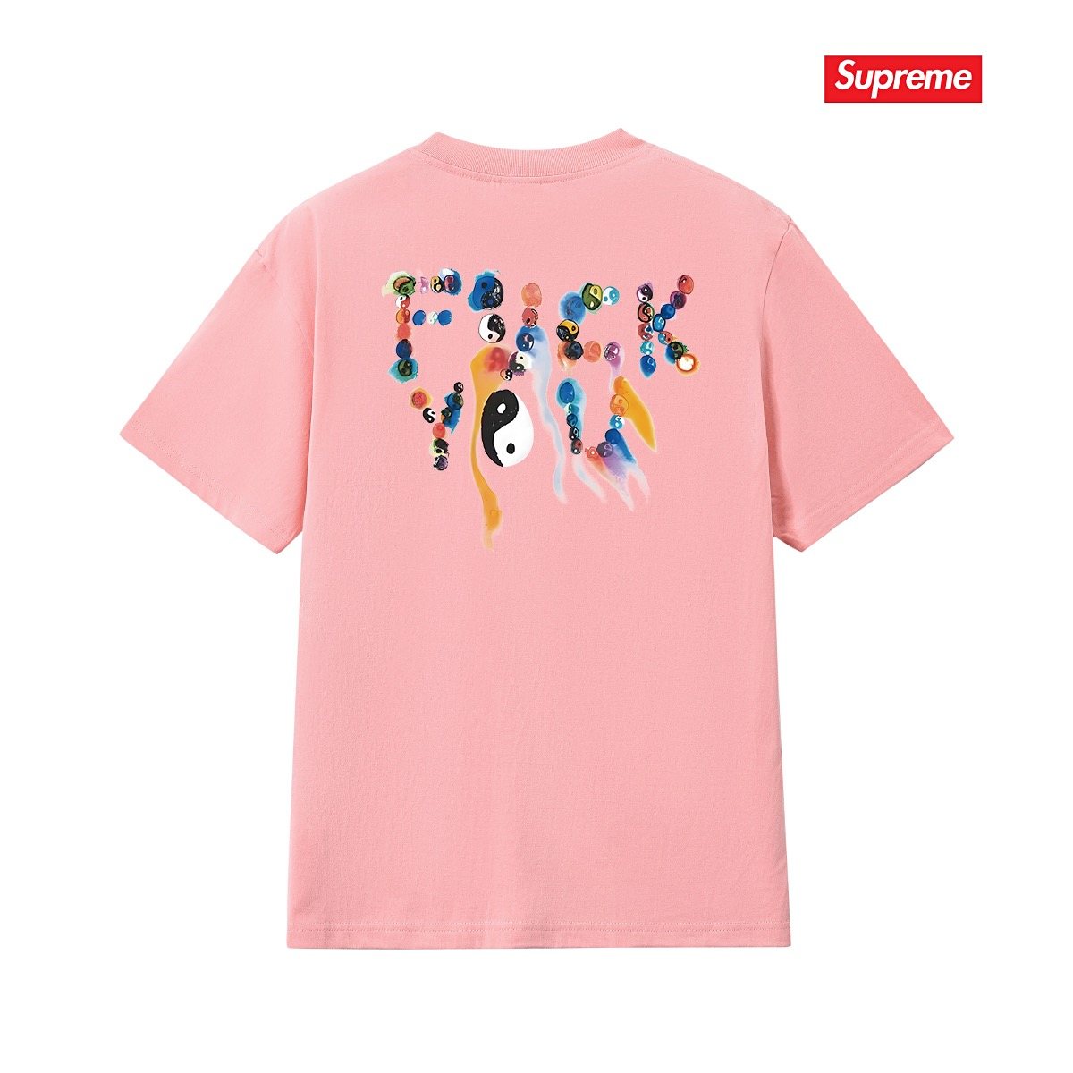 Supreme Front & Back Graphic Short-Sleeve T-Shirt — back