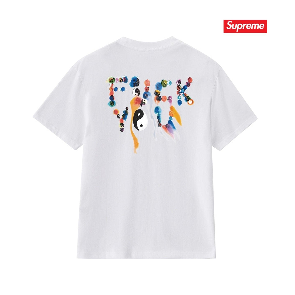 Supreme Front & Back Graphic Short-Sleeve T-Shirt — back