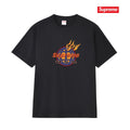 Supreme Flame Globe Graphic Short-Sleeve T-Shirt — hero