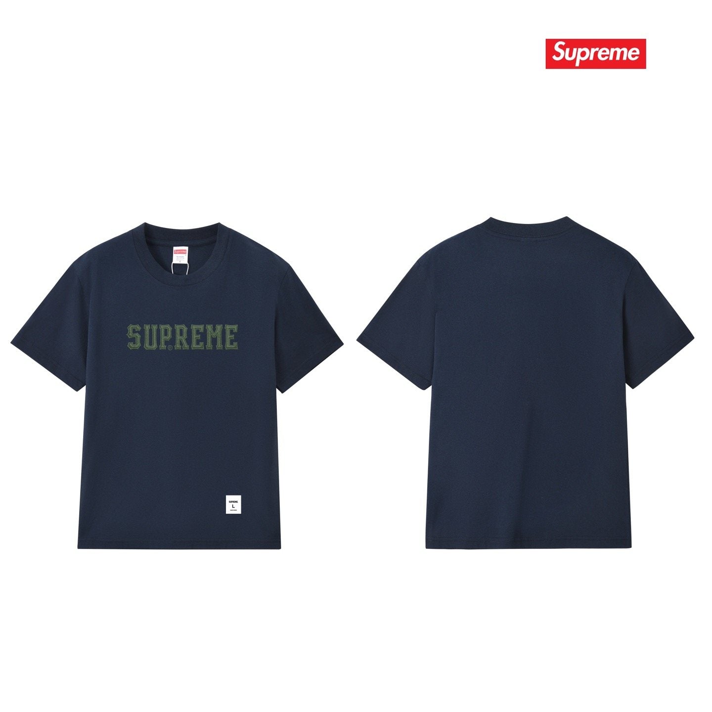 Supreme Front Graphic Short-Sleeve T-Shirt — comparison