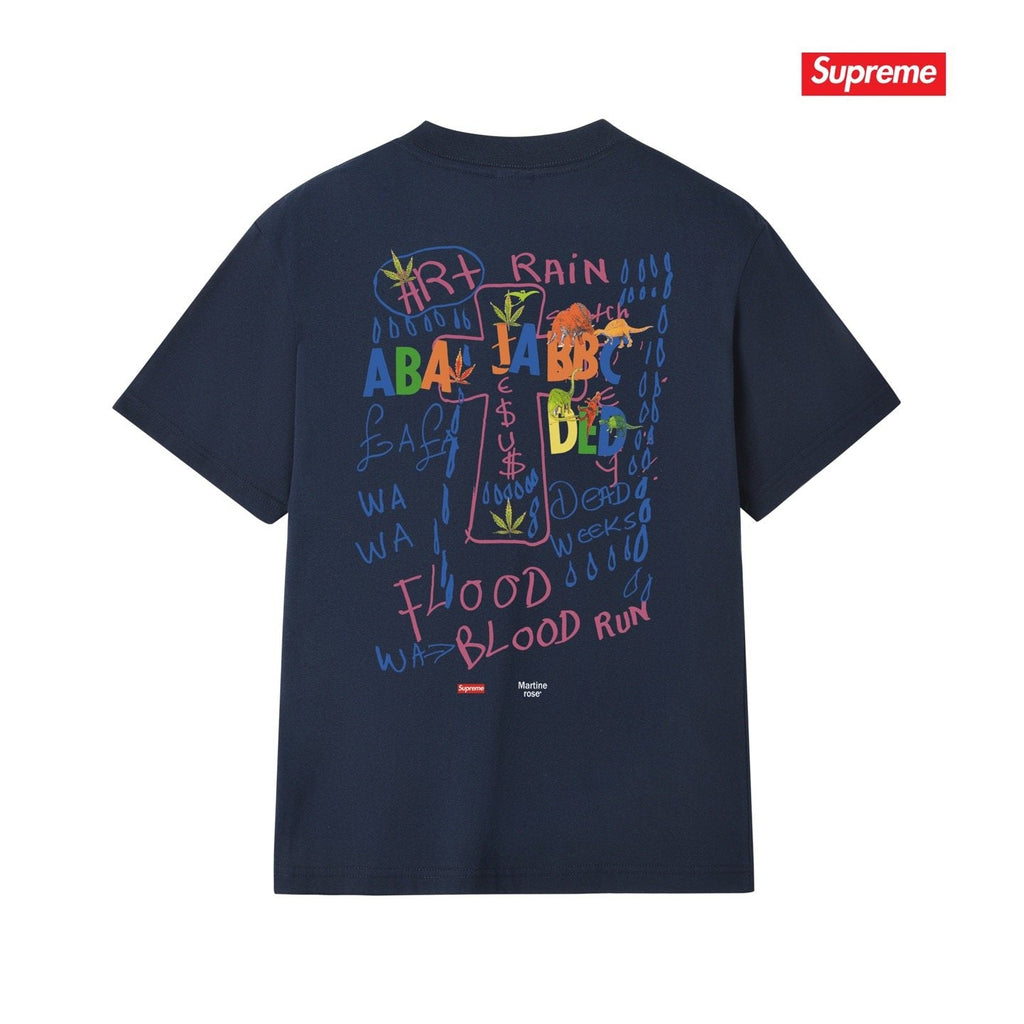 Supreme Front and Back Graphic T-Shirt — back