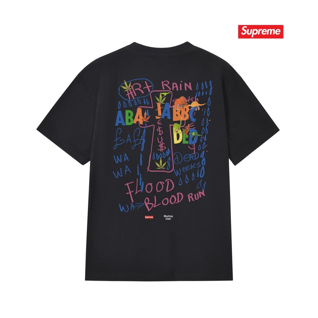 Supreme Front and Back Graphic T-Shirt — back