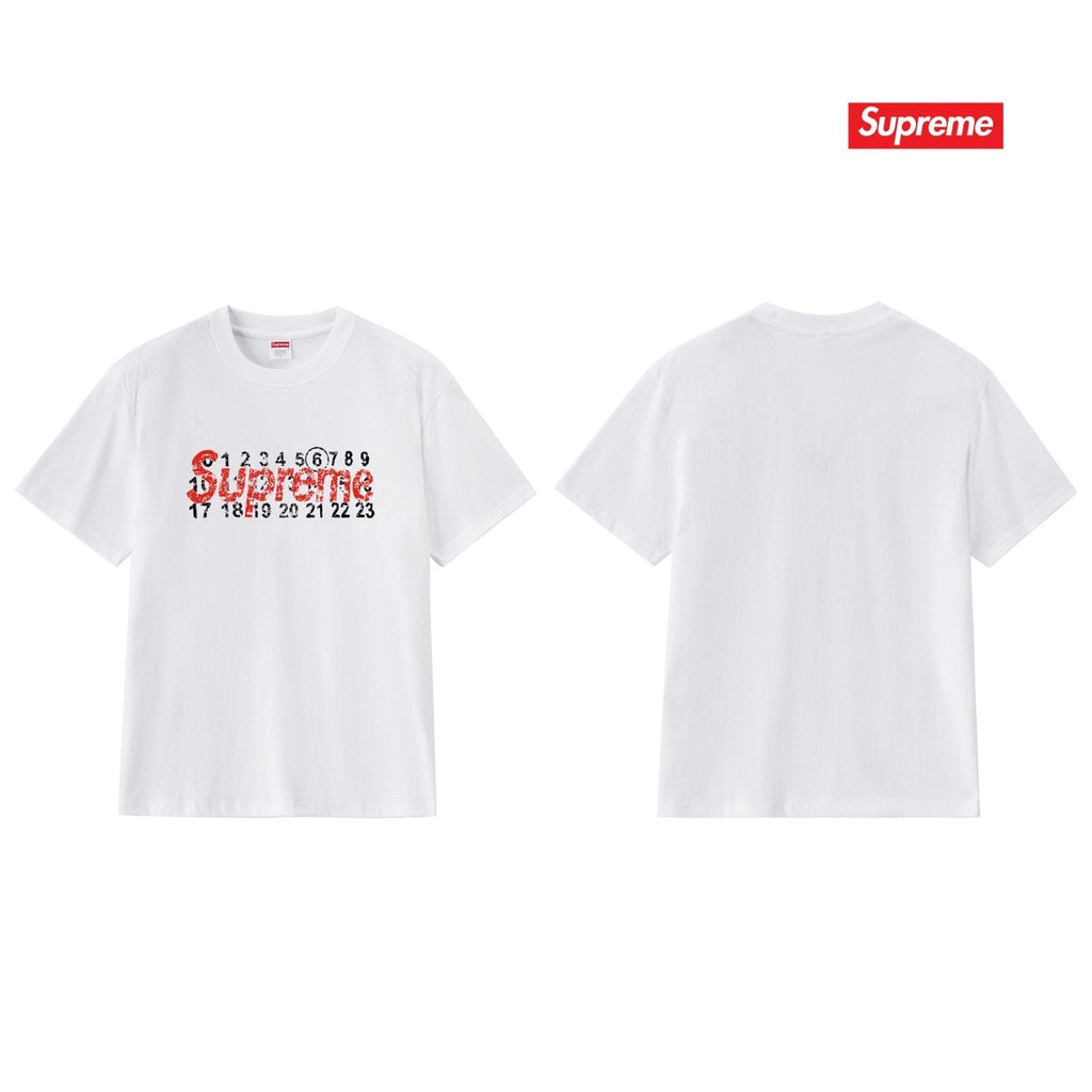 Supreme Number Graphic Short-Sleeve T-Shirt — back
