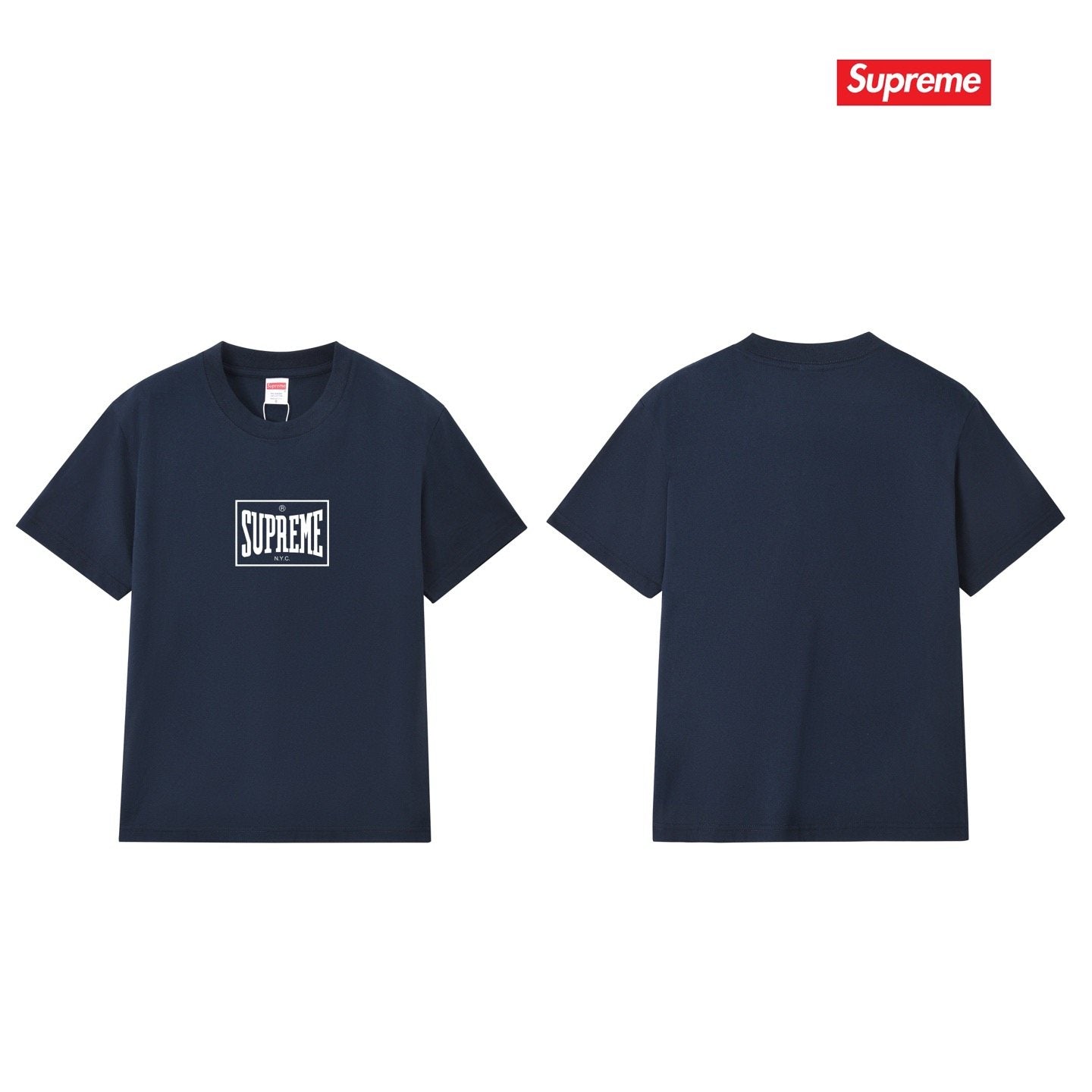 Supreme Center Graphic Short-Sleeve T-Shirt — comparison