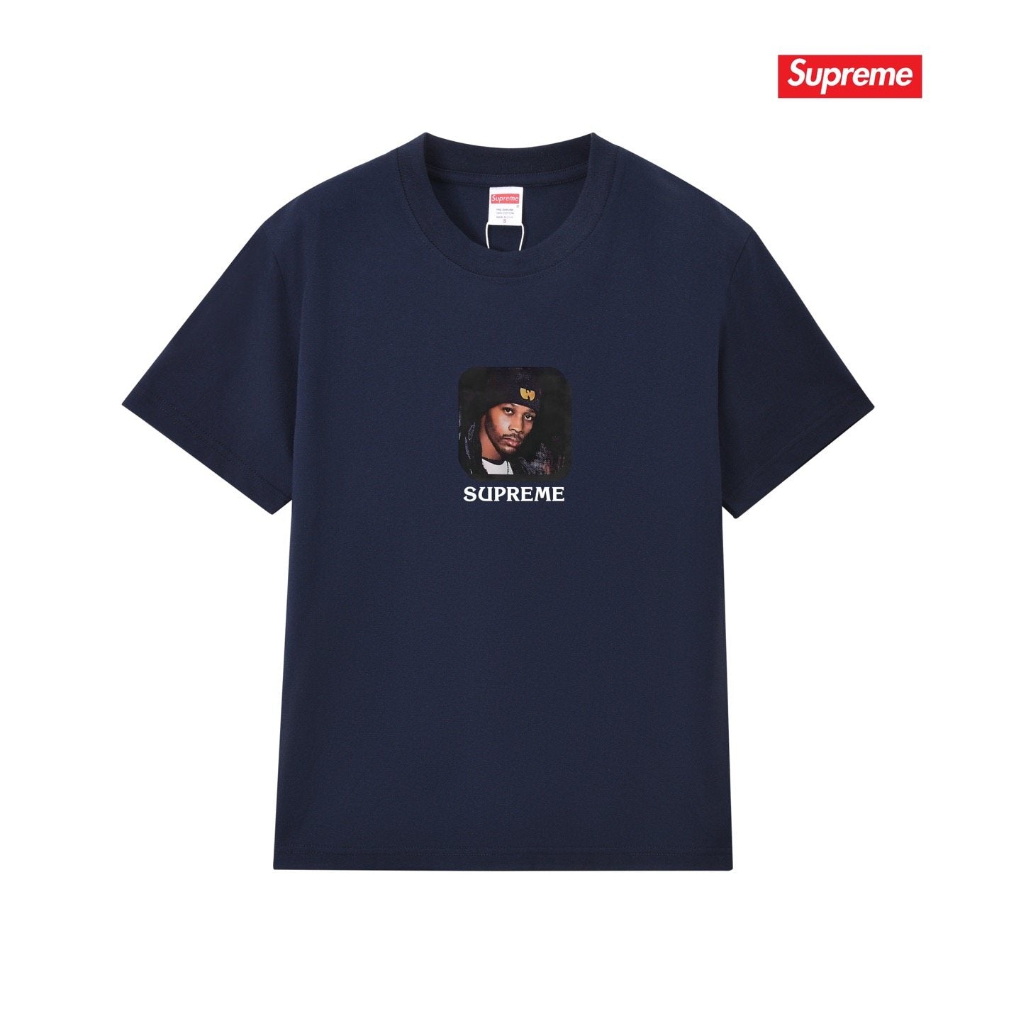Supreme Protect Ya Neck RZA Portrait Graphic T-Shirt — front