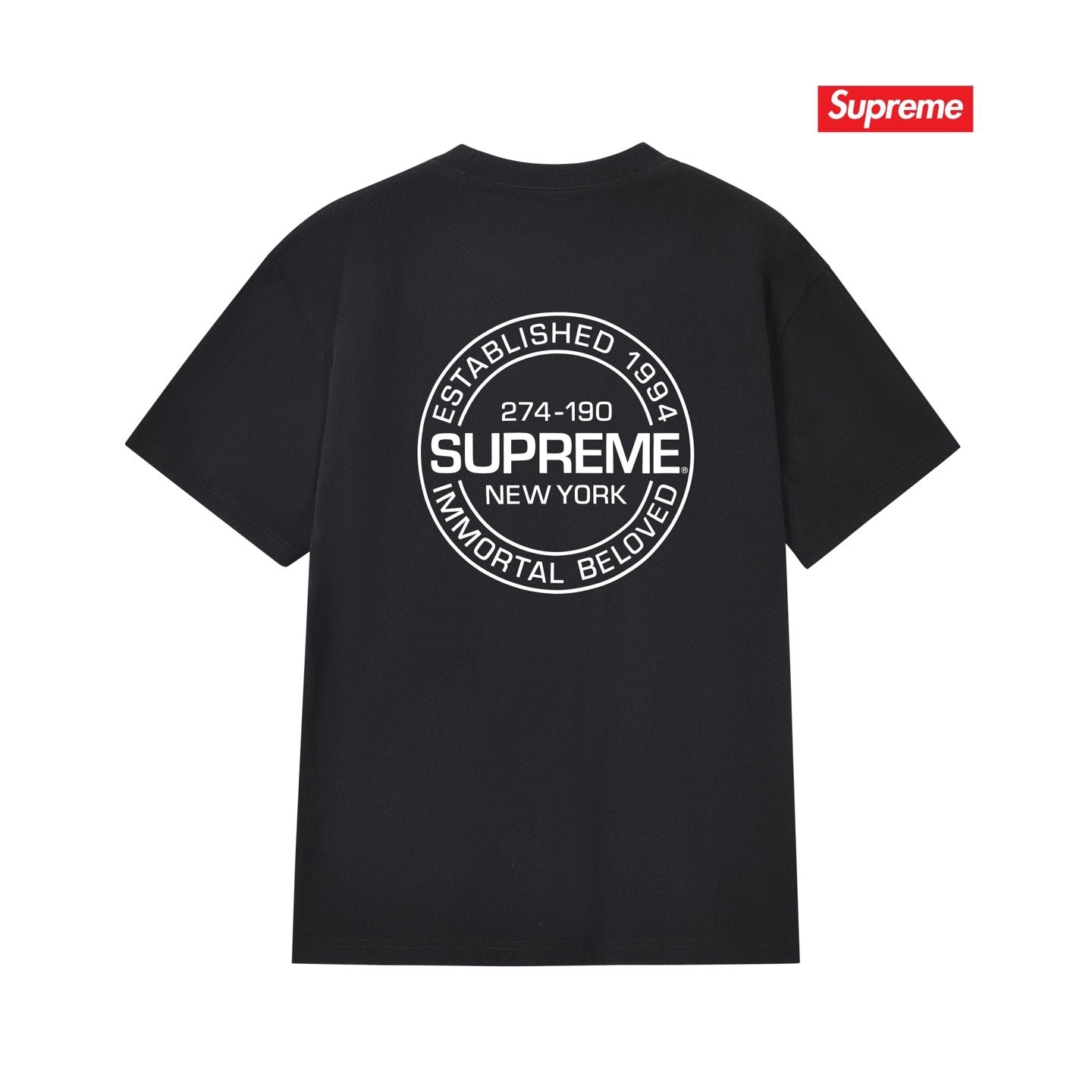Supreme Front and Back Graphic T-Shirt — back