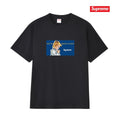 Supreme Blue Rectangle Graphic T-Shirt — hero