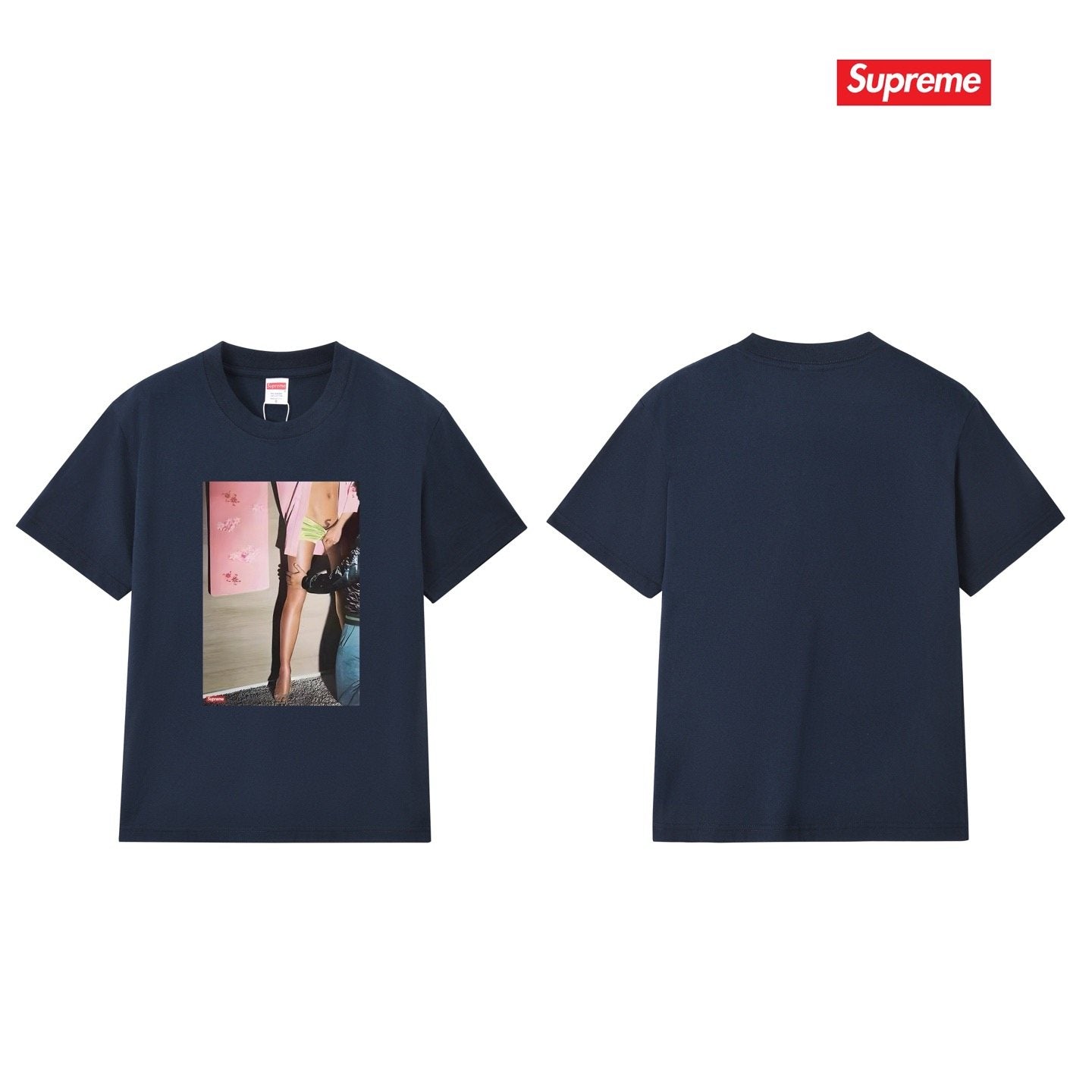 Supreme Photo Graphic Short-Sleeve T-Shirt — back
