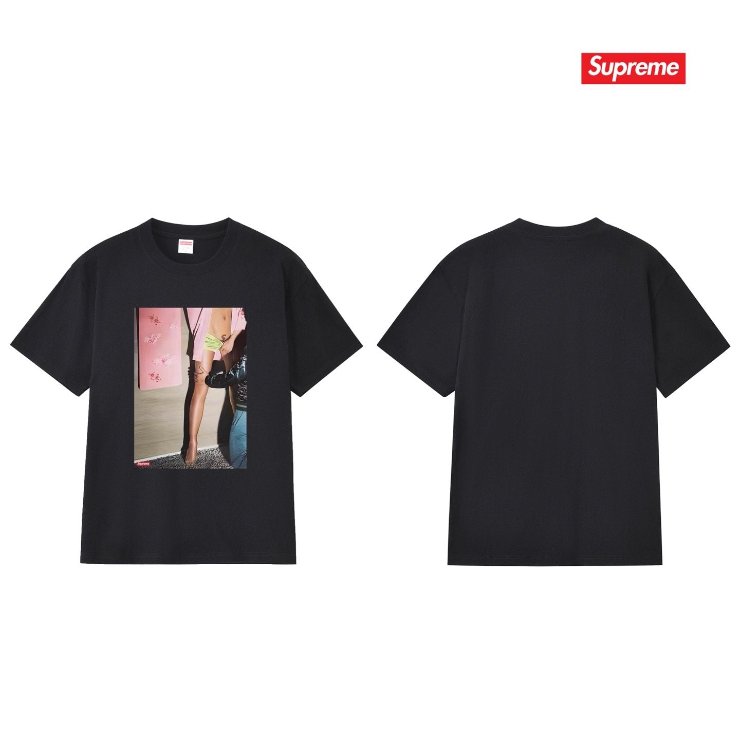 Supreme Photo Graphic Short-Sleeve T-Shirt — back