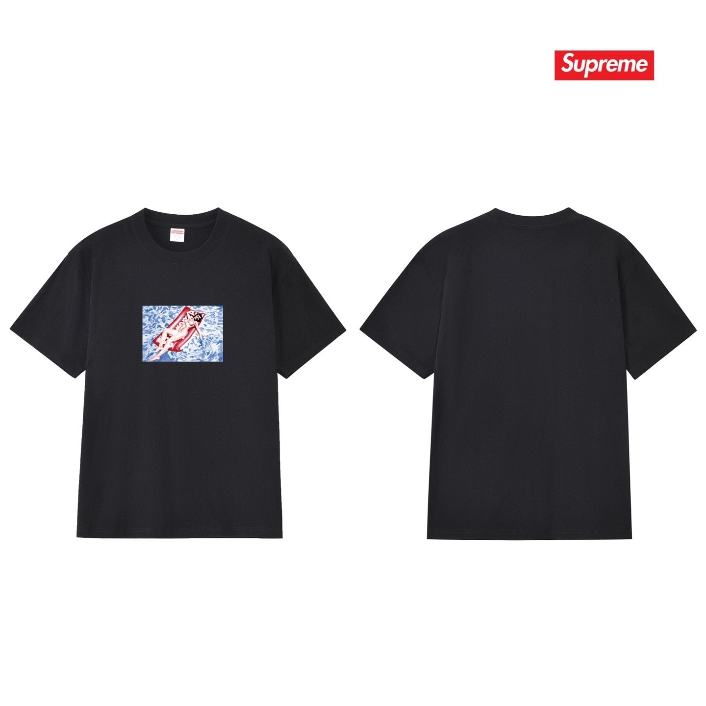 Supreme Rectangular Graphic T-Shirt — back
