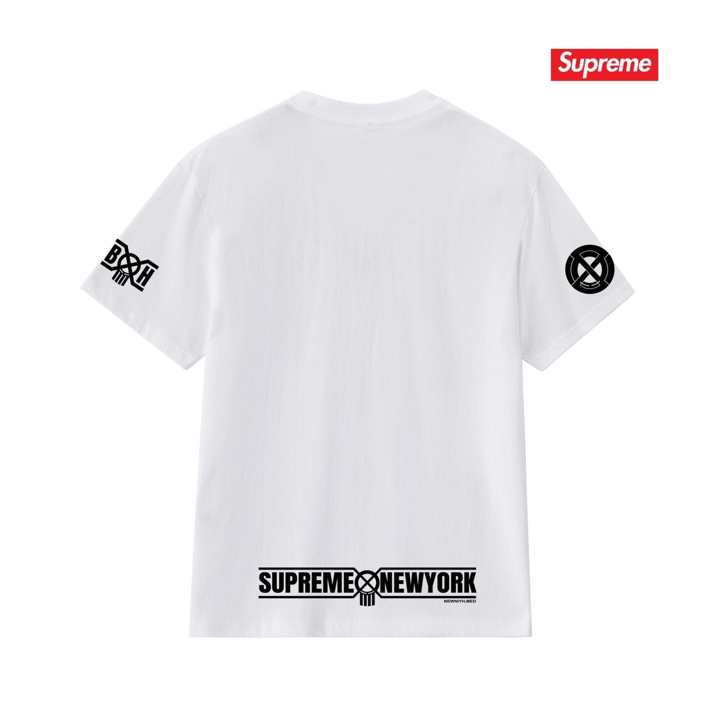 Supreme Skull Graphic Short-Sleeve T-Shirt — back