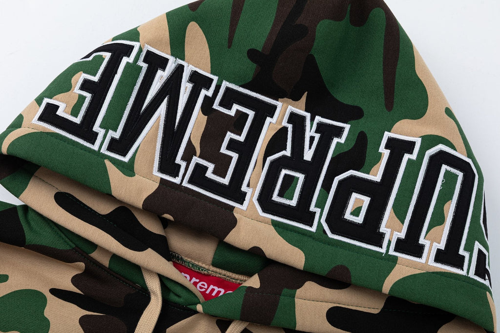 Supreme Camouflage Team 94 Graphic Hoodie — detail