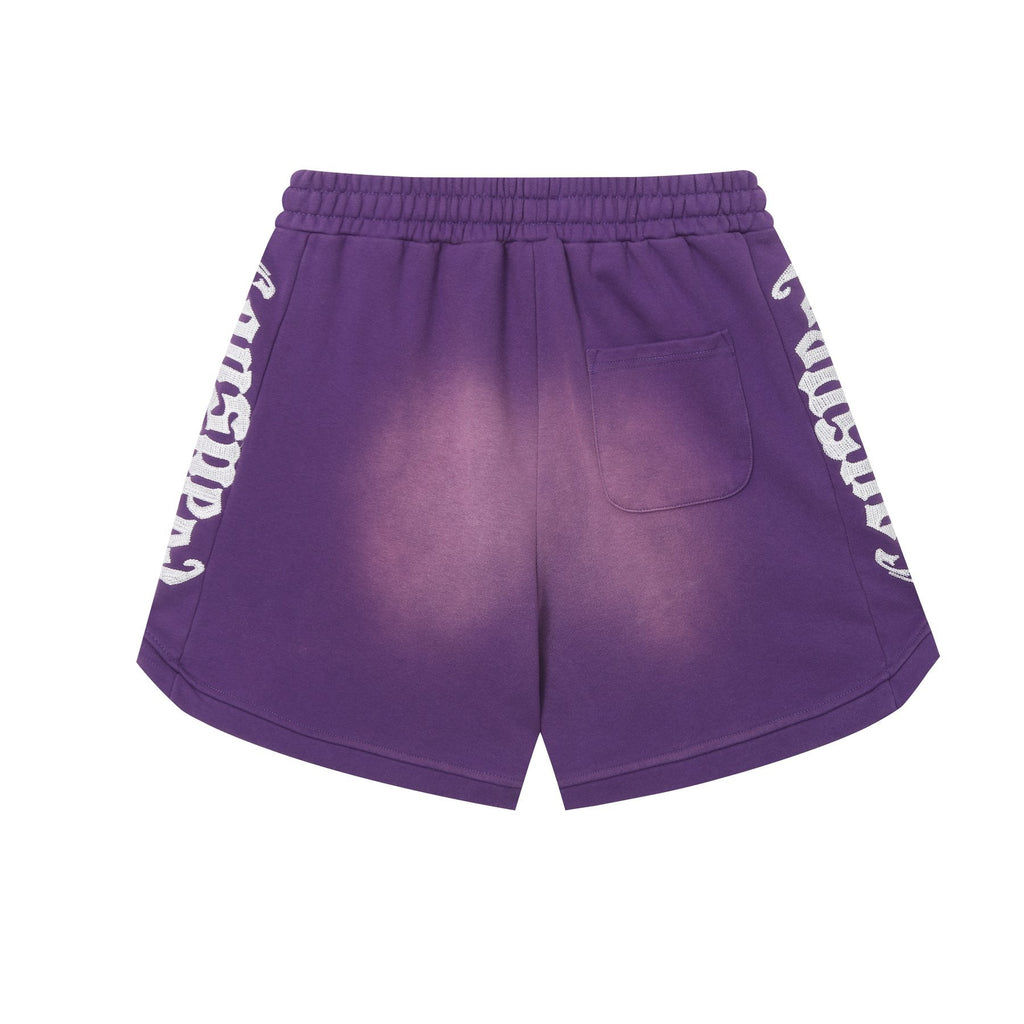 Godspeed Gothic Graphic Sweat Shorts — back