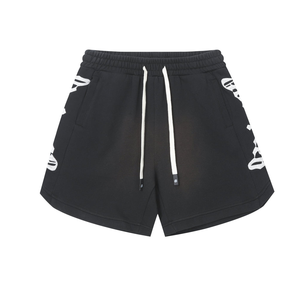 Godspeed Gothic Graphic Sweat Shorts — hero