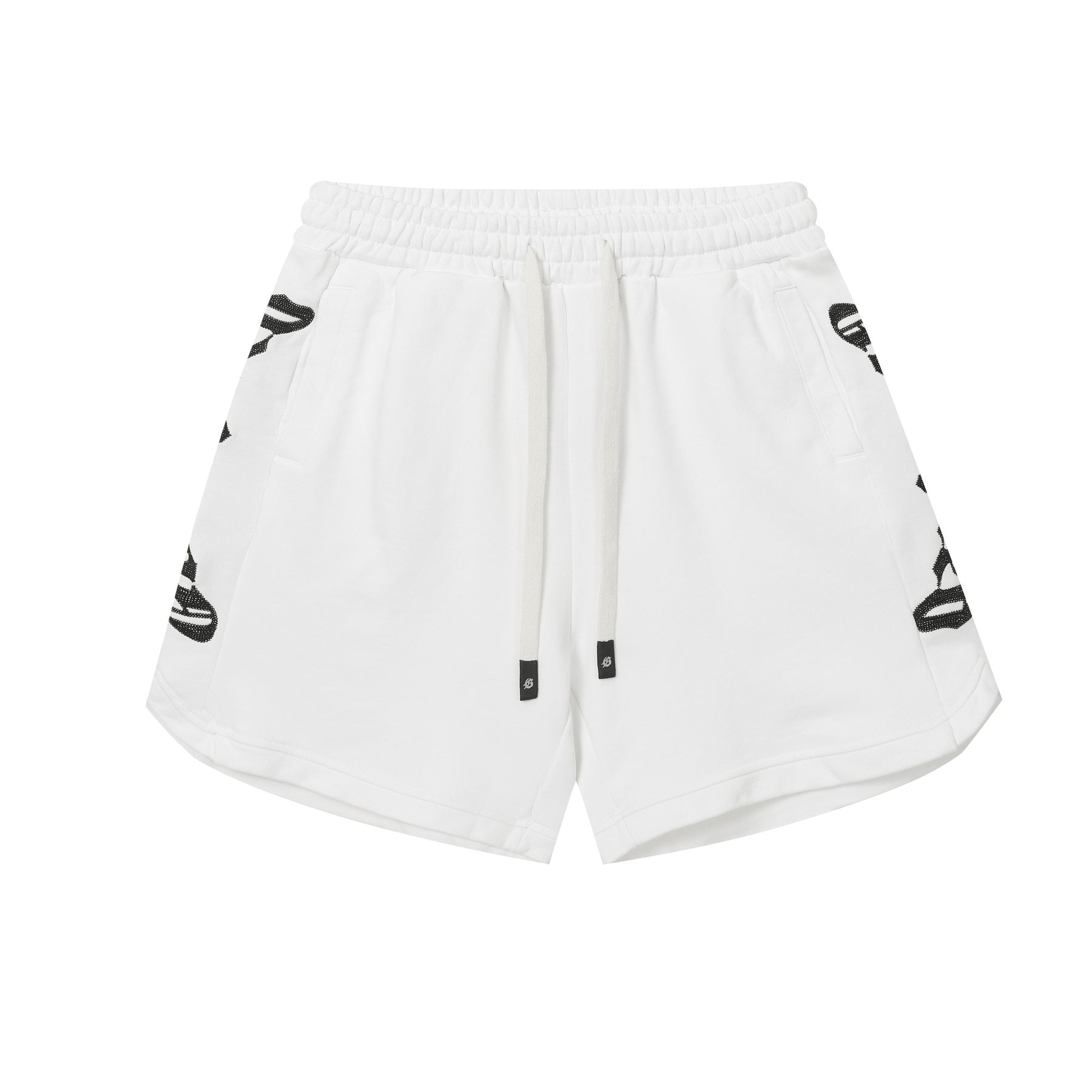 Godspeed Gothic Graphic Sweat Shorts — front
